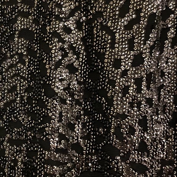 1.State Sparkly gold sequin party dress size S - Picture 14 of 17